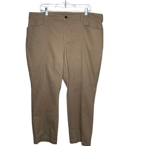 Duluth Womens Casual Pants size 20Wx29 Tan EUC